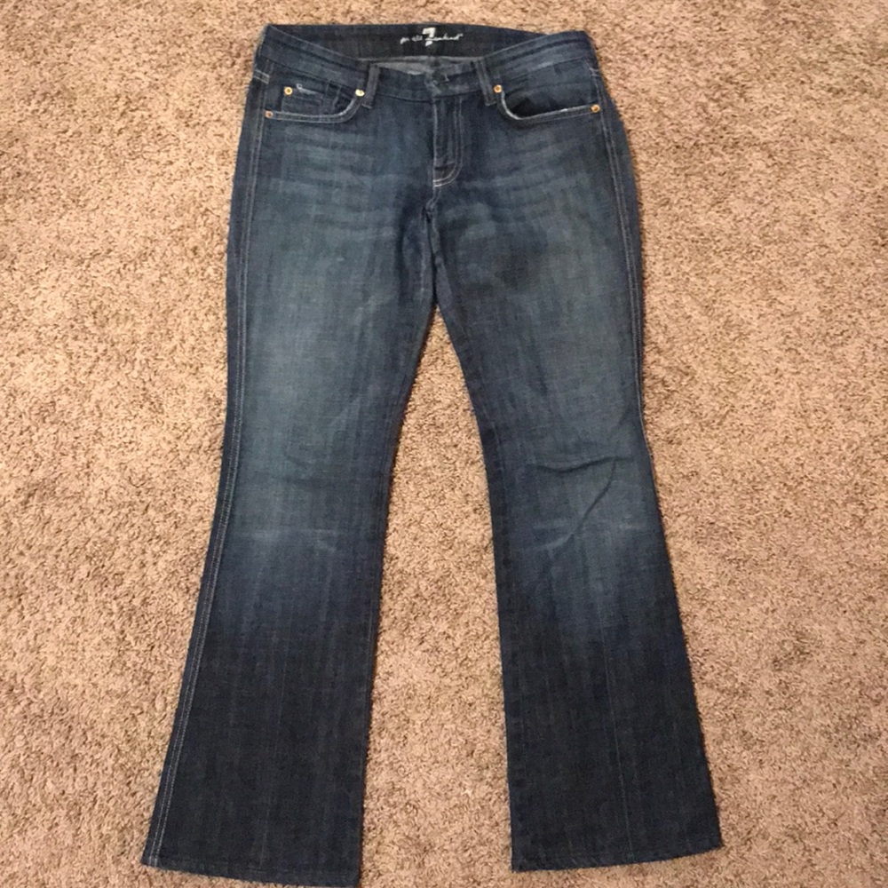 7 for all mankind women’s flare A pocket jeans